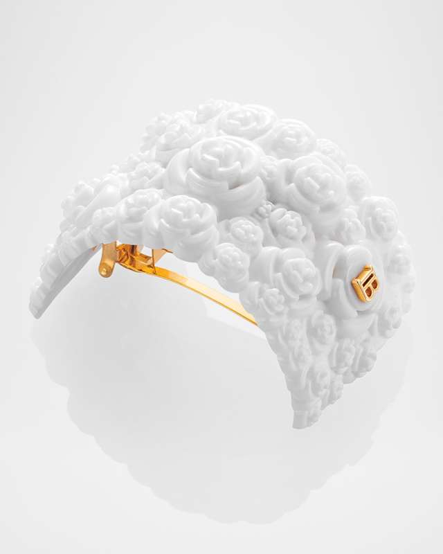 Limited Edition Printemps Floral Ponytail Clip